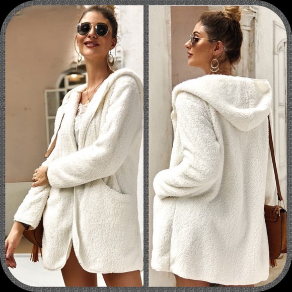 NEW! “ALICE” FLEECE HOODED JACKET - Picture 2 of 4